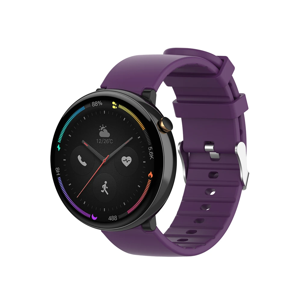 Силиконовый ремешок для браслета Huami Amazfit 2 A1807 Smartwatch 15 мм ширина интерфейса Замена наручного ремешка браслет