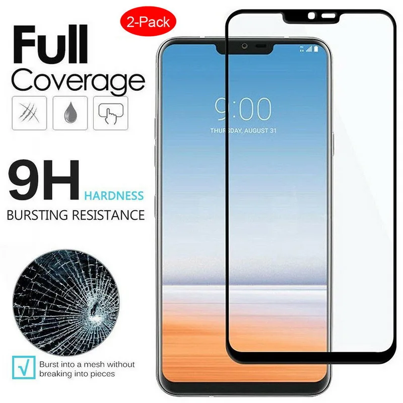YISAHNGOU 2 шт Полное покрытие закаленное Стекло Экран протектор для LG K40 K50 Q60 Stylo 3 4 5 G6 G7 K12 плюс K10 V20 Стекло