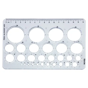 

Multifunctional Ruler House Plan Architect Drafting Tool Technical Circle Architectural Template Portable Furniture Drawing Math