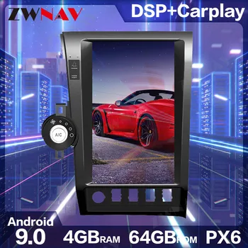 

13.6inch car multimedia player android 9.0 car gps navigation PX6 4+64G Tesla screen for Toyota Tundra 2007-2013