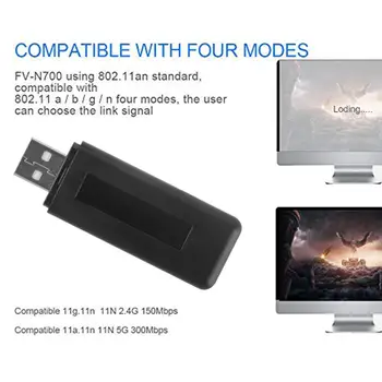 

for Smart TV Samsung TV Network Card WiFi Dongle Adapter 5G 300Mbps WIS12ABGNX WIS09ABGN PC Wireless Wifi Adapter USB