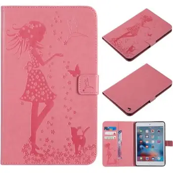

Painting Girl PU Leather Stand Folio Stand Protector Skin for IPad Pro 10.5 Tablet Case Cover for Apple IPad Pro 10.5 Cover