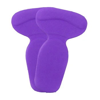 

2-In-1 Thicken Heel Protective Insoles T-Shape Thread Anti-slip Anti-wear Foot Care Insoles