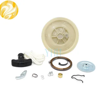 

For Yamaha YFM350 YFM400 YFM450 Recoil Starter Pull Start Boss Cord Hondle Kit YFM 350 YFM 400 YFM 450 YFM350BA YFM350BA YFM350G