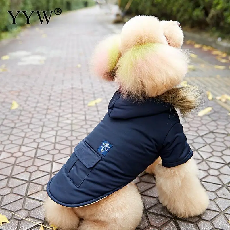 Одежда для собак зимняя теплая одежда для собак Ropa Perro одежда толстовки для маленьких средних собак кошка собака продукция для питомцев