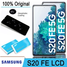 

ML1 100% Original Super AMOLED LCD Display Touch Screen Digitizer for Samsung Galaxy S20 Fan Edition G780F G781F S20 FE 5G S20