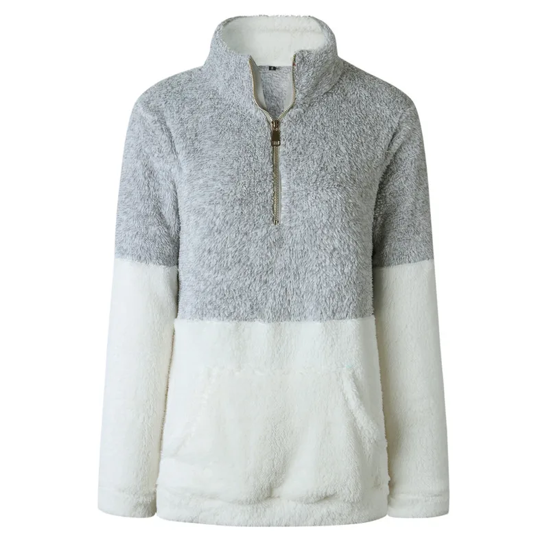 faux fur hoodies women24