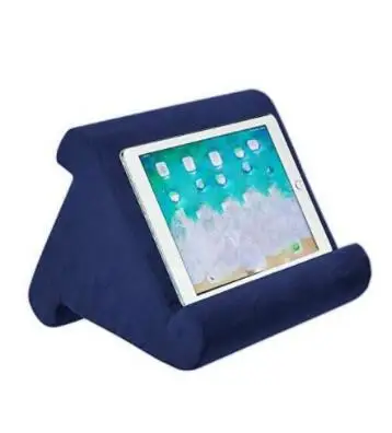 

DF859 Multi-Angle Soft Cushion Pad Cushion Lap Stand for iPads Tablets eReaders Smartphones Books Magazines Soft Lace Cushion fo