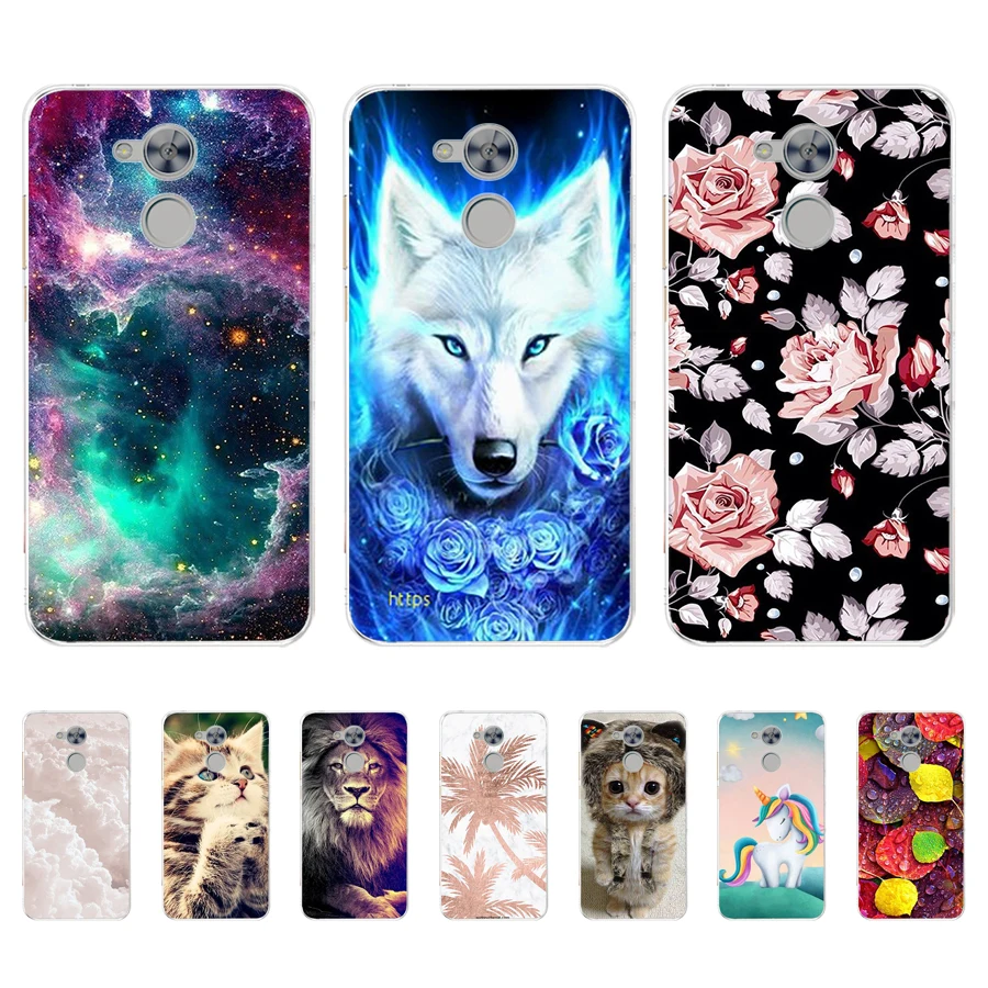 

Funda For Huawei Honor 6A dli-tl20 Case Silicone Painting Back Cover for Huawei Honor 6A Case Soft TPU Honor A6 DLI-L22