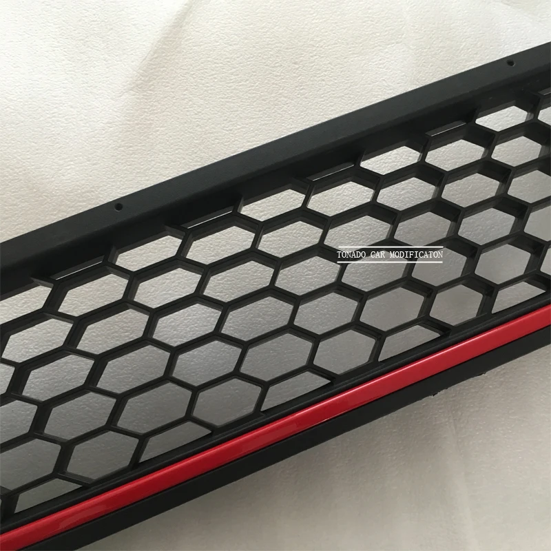 GLI style ABS Honeycomb Mesh Lower Front Grille bumper Grill front grille racing car grille For vw volkswagen Jetta mk6 2012-2015