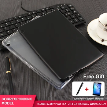 

SZOXBY For Huawei 2 T3 Cover Tablet AGS-W09/AGS-L09 Case 9.6 Inch Tablet Drop Shell Anti-Drop Shockproof Washable TPU Cover