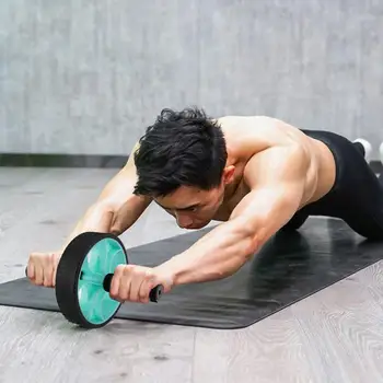 

Abdominal Rolling Wheel Rebound Abdominal Roller Silent Vest Line Abdominal Exercise Training Device Indoor Fitness Equipment