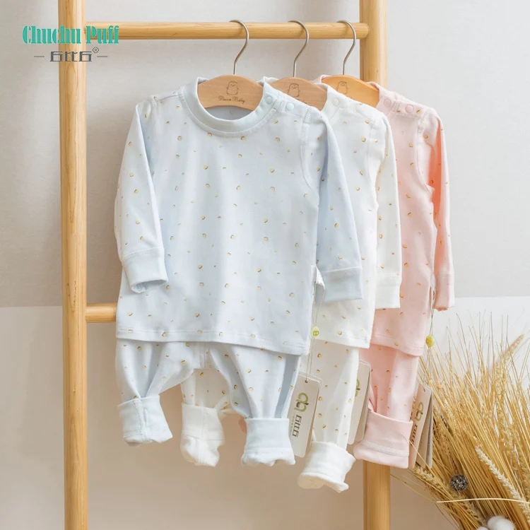 Cotton0-24M Autumn Toddler Kids Baby Boy ２Pcs Clothes Set Newborn Infant Boys Cotton Tops Romper Pants Leggings Outfits Clothing