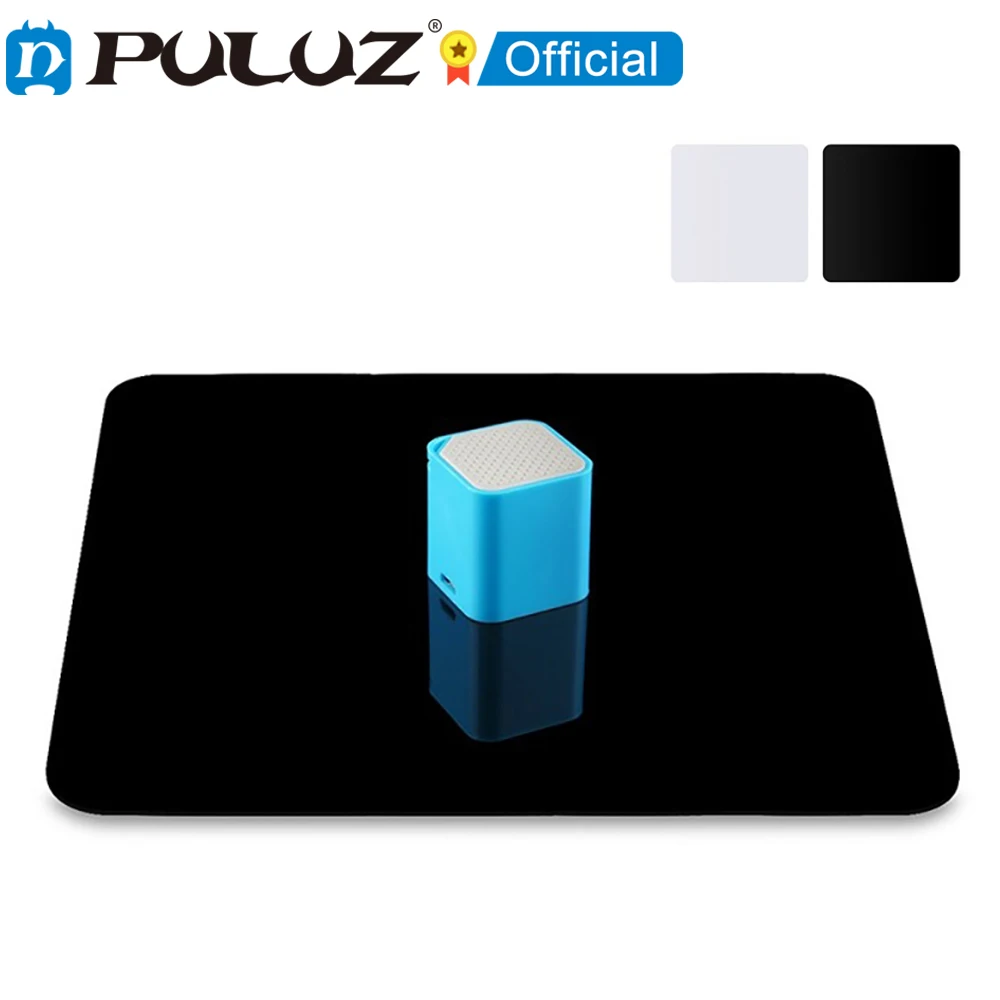 Photography Display Board Acrylic Reflective Display Table Background Board For Desktop photography Black White Double Sides 20cm/ 30cm/ 39cm