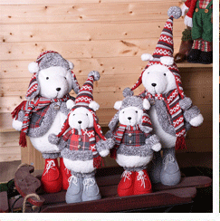 Рождественский фестиваль, подарок на день рождения, игрушка для детей, влюбленных, друзей, друзей, девочек, фигурки, стоящая кукла, Рождественское украшение, Decorazioni Natale