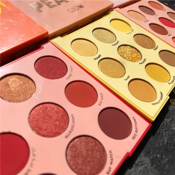 

Creamy 9 Color Eyeshadow Pallete Christmas Pigmented Eye Shadow Professional Glitter Makeup Eyeshadow Palette