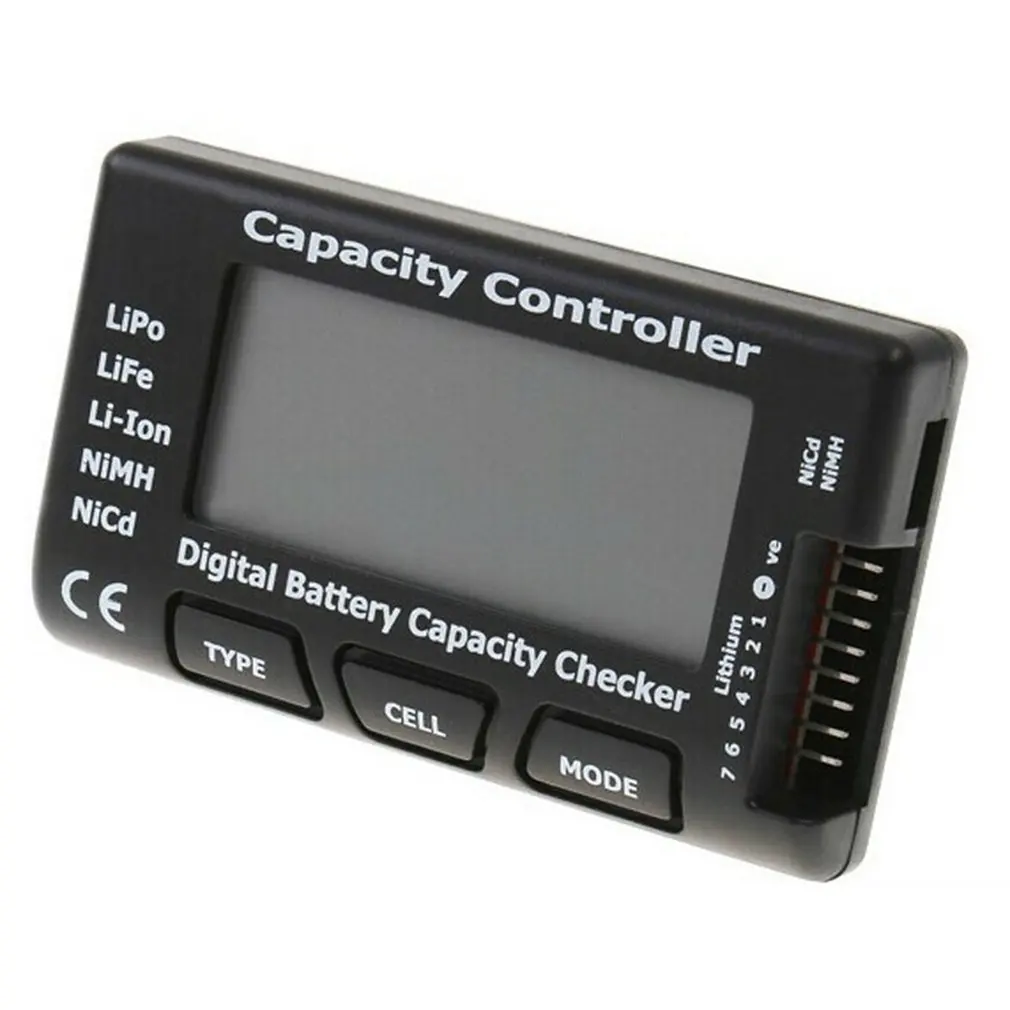

Universal RC CellMeter-7 Digital Cell Battery Capacity Checker For LiPo LiFe Li-ion Nicd NiMH Battery Voltage Tester Checking