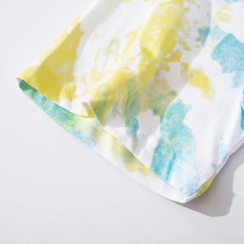Мужские футболки Tie Dye, Повседневная Уличная одежда для тренировок, короткий рукав,, хип-хоп футболка, тонкие хлопковые топы, летние футболки Harajuku