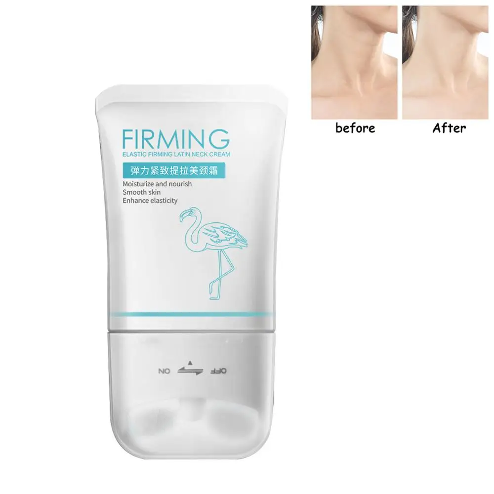 

Double Roller V Hydrating Neck Cream Nourish Moisturizing Soft And Delicate Fade Fine Lines Reduce Double Chin Neck Skin Care