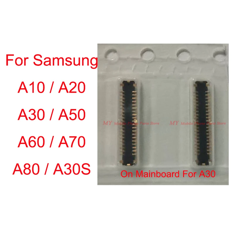 2 шт. гибкий кабель для Samsung Galaxy A10 A20 A30 A50 A60 A70 A80 A30S | Мобильные телефоны и