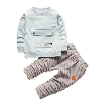 

Toddler Clothes Spring and Autumn New Children's Two Piece Set 1-4-Year-Old Autumn Boy Suit Children's Clothing