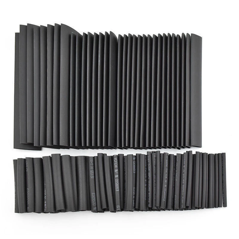 

127 Pcs/Set Heat Shrink Sleeving Tube Assortment Kit Electrical Insulation Cable Wire Wrap Waterproof