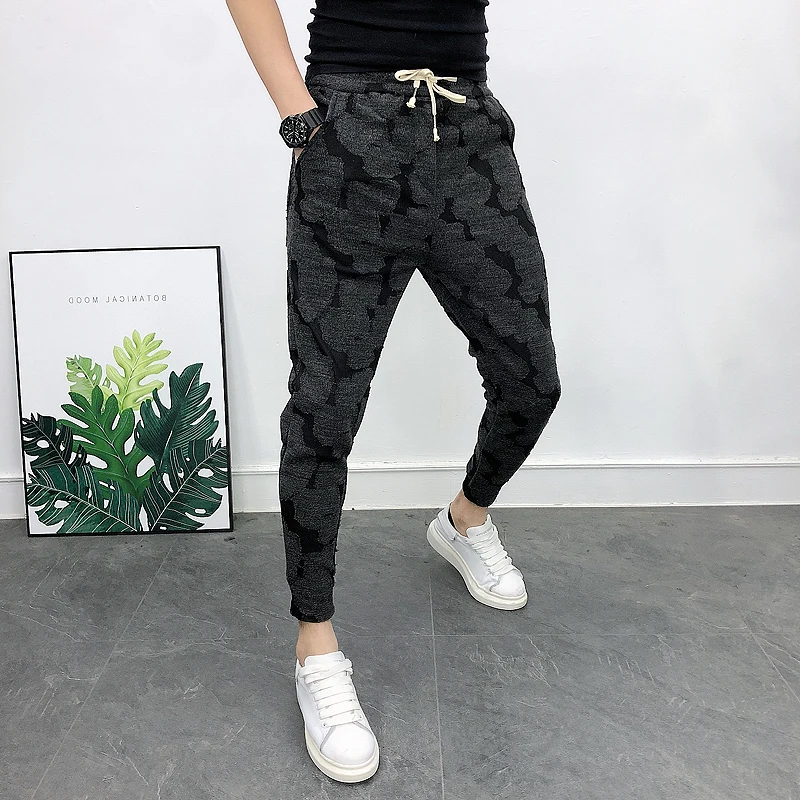 

2020 Spring New Pantalones Hombre Fashion Streetwear Pants Men Slim Fit Joggers Men Hip Hop All Match Casual Trousers Men 36-28
