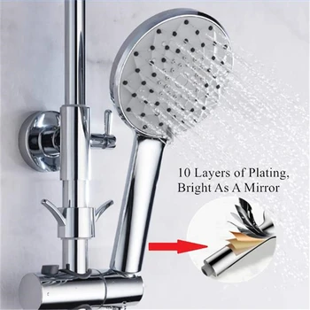 

6 Spray Mode High Pressure Handheld Shower Head Multi-functions Bathroom Adjustable Bracket Replacing Toilet Bidet Sprayer