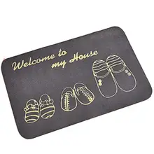 Противоскользящий абсорбирующий коврик для ног напольный коврик для кухни гостиной ванной комнаты