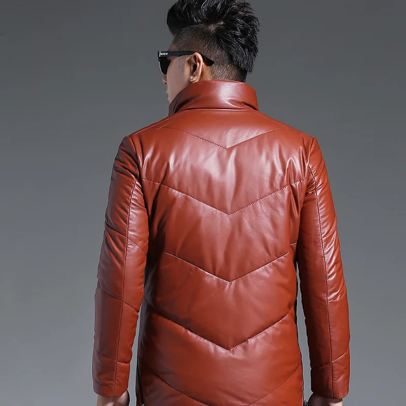 Мужская куртка из натуральной кожи осенне-зимняя Уличная овчины Chaqueta Hombre K1765 Y1230 |