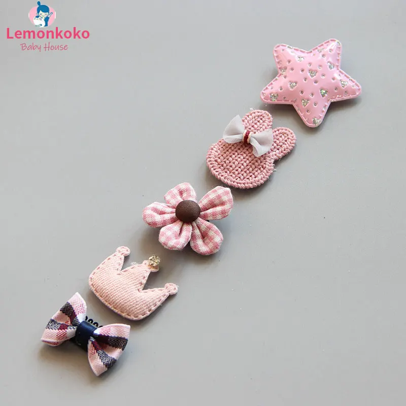 Style4 Детская Шпилька, дизайн, детская Шпилька, мультяшная Шпилька, Детская эксклюзивная Шпилька, аксессуары для волос для девочек - Цвет: Style4