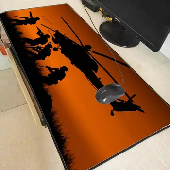 

Mairuige 70x30/90x40cm Plane Ultra Large Rubber Keyboard Mat Professional Gaming Mouse Pad Locking Edge Table Mat for PC Laptop