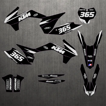 

Motorcycle stickers custom complete tool graphics background decal sticker quantity luster team KTM SXF13-15 EXC XCF 14-16 2015