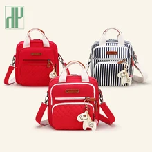 Холщовая красочная сумка для подгузников для мам, сумки для подгузников для мам, женский рюкзак/сумка-мессенджер, три в одном