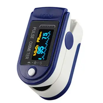 

OlED Portable Finger Oximeter fingertip Heart Rate Household Health Monitors Pulse Oximeter Intelligent Shutdown