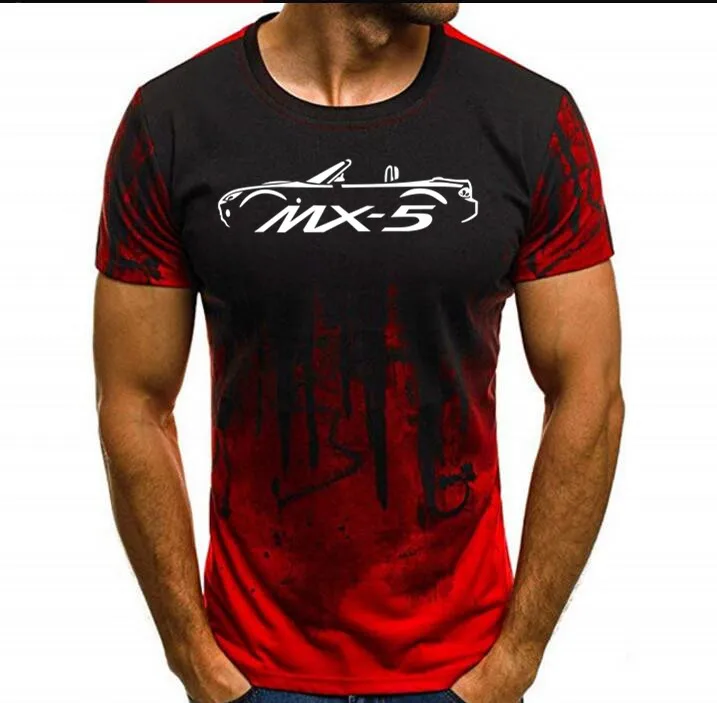 

FREE SHIPPING MAZDA MX5 EUNOS ROADSTER MK3 INSPIRED CAR T-SHIRT Sports Camouflage Print T SHIRT