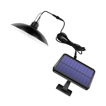 

1 Set Chandelier Durable Practical Useful Solar Power Lamp 16-LEDs Outside Light for Outdoor Garden