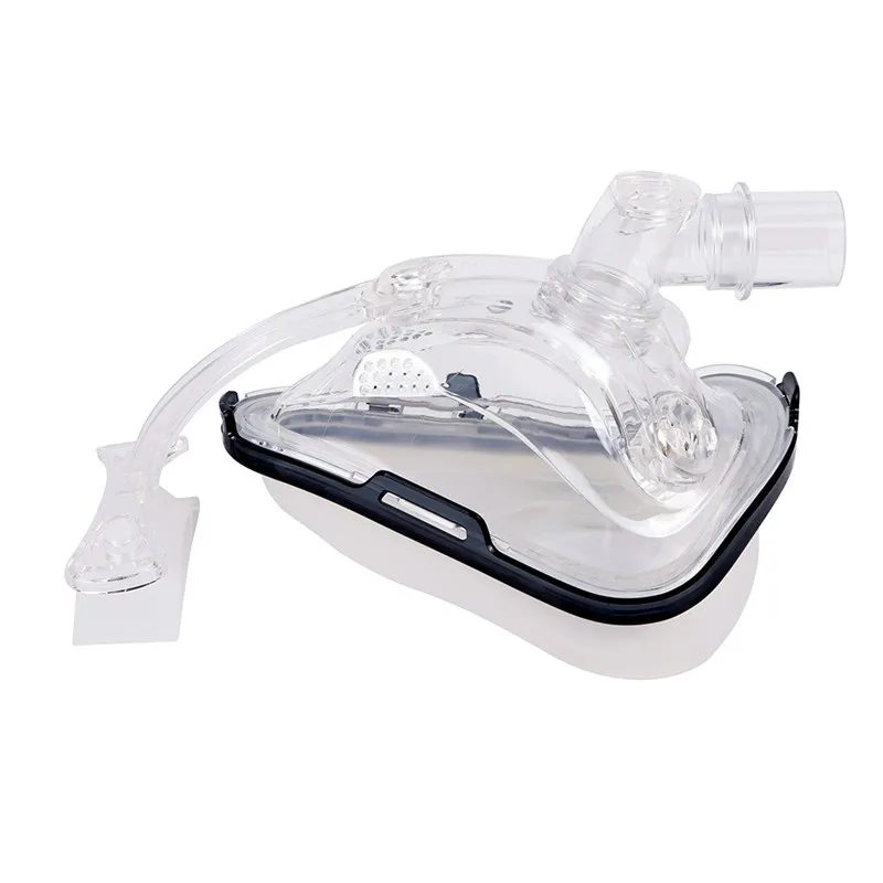 FM1 маска для лица CPAP Авто CPAP BiPAP маска с бесплатным головным убором Белый s m l для сна апноэ OSAS храп людей