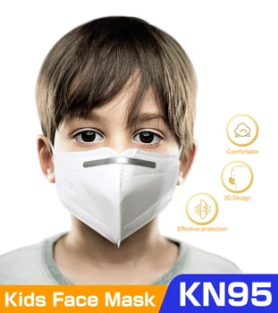 

FFP2 KN95 Kids Mask 4 Layers Face Mask KN95S Respirator Protective Mask Face KN95 Children Masks Dustproof Spain FAST Delivery
