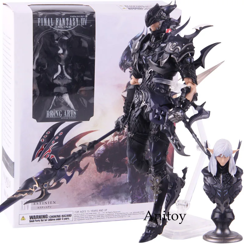 

Original Final Fantasy XIV Online Estinien the Azure Dragoon PVC Final Fantasy Action Figure Collectible Model Toy