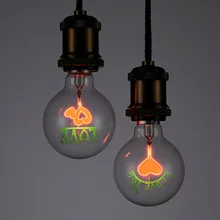 Винтажная лампочка эдисона E27 G80, цветочный праздничный светильник s, лампа для помещений 220 В, глобус, внутренняя лампа 220 В, глобус, светильник накаливания chris