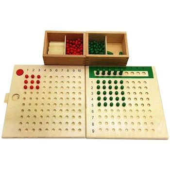 

Wooden Digital Puzzles, Mathematics Early Education Toys,Multiplication and Division Board, Math Board Educational Toy
