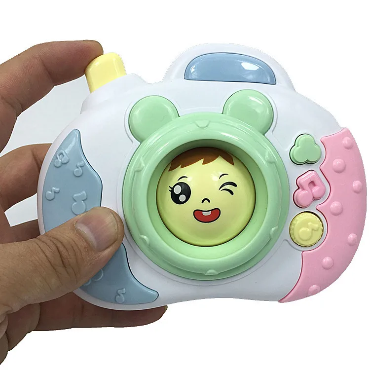 Маленький Hsing детский Meng Fun Face камера музыка мобильный телефон ребенок ранняя обучающая история машина обучающая игрушка