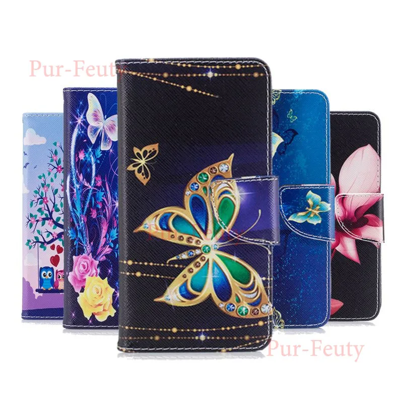 

Case On For Huawei Y7 2019 DUB LX1 LX2 L22 Leather Flip Wallet Stand Magnetic Cartoon Fashion Phone Cover For Huawei Y7 Y 7 2019