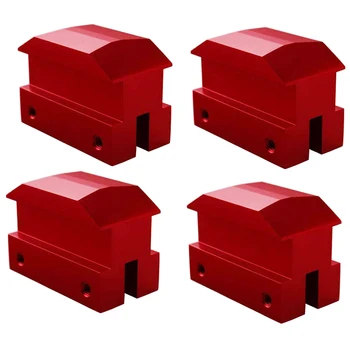 

Lift Pads Jack Pad Billet Anodized Red Aluminum Floor Jack Bolt on Jack Points Jack Adapter for 6Th Gen Camaro 2016-2018