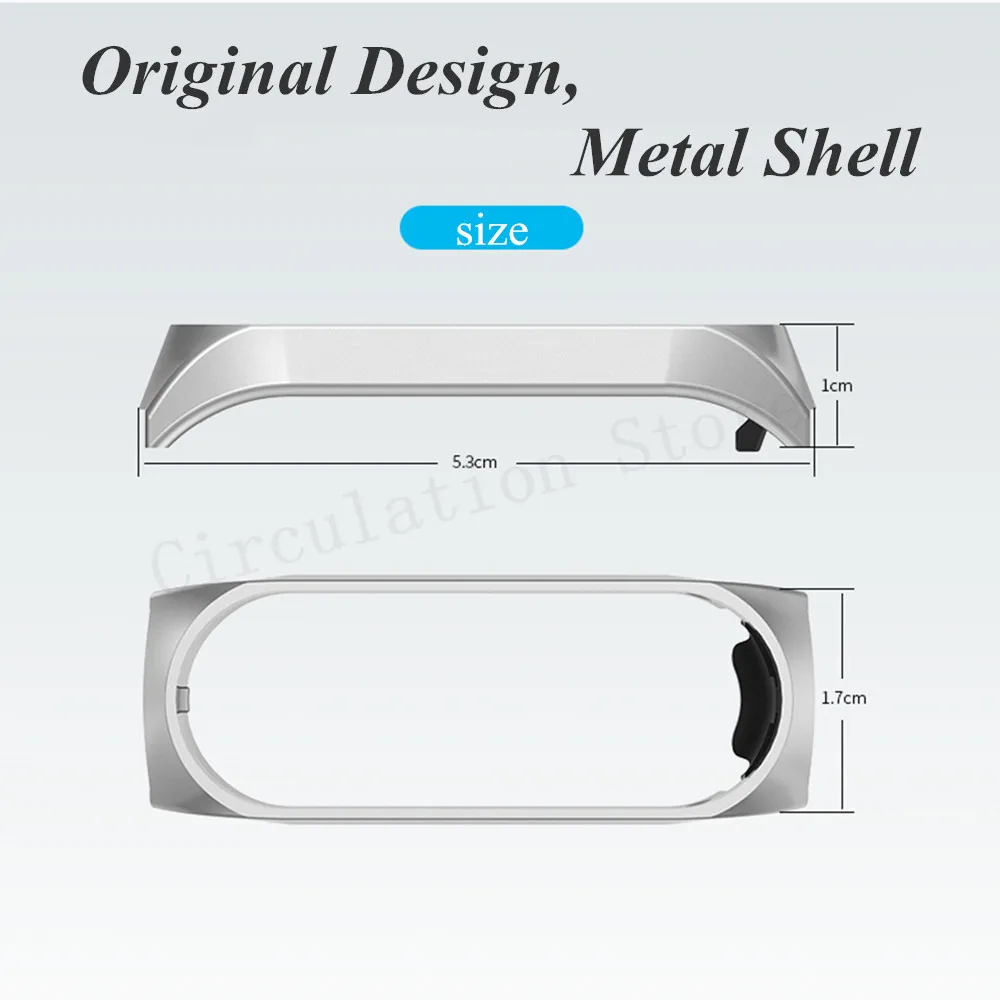 Mi band 4 3 магнитный металлический ремешок браслет для Xiaomi mi Band 3 4 браслет без винтов mi Band наручный смарт-браслет 4 Сталь