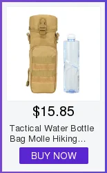 Тактическая походная бутылка для воды сумки Военная камуфляжная рыболовная бутылка для воды сумка для мужчин и женщин нейлоновая походная