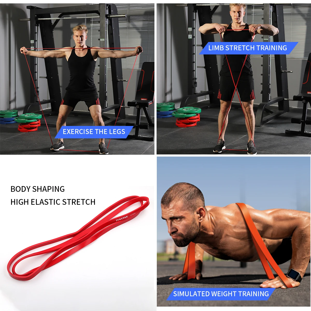 Fitness Train Resistance Bands 5
