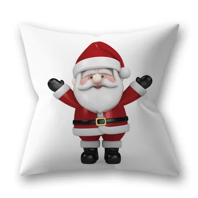 ZENGIA Рождественский фестиваль Санта-подушка с Санта Клаусом чехол Счастливого Рождества наволочка Frigg Рождественские декоративные Чехлы для подушек Рождество - Цвет: 8