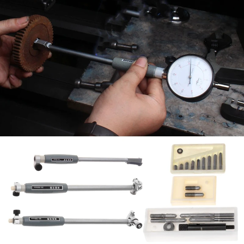 

Inner Diameter Gauge Measuring Rod + Probe (no indicator) Accessories
